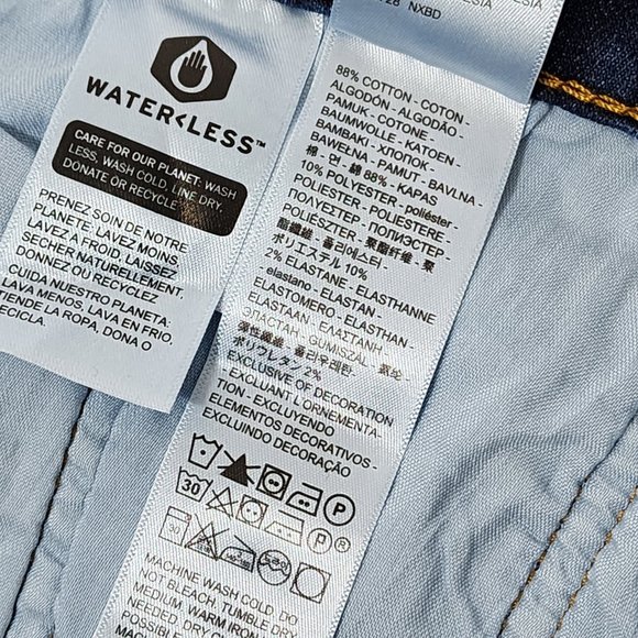 NWT Levi’s 514 Straight Jeans Mens 32x32  Blue Medium Wash - Picture 5 of 6